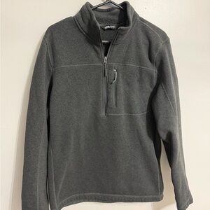 The North Face Gray Quarter-Zip Fleece Pullover